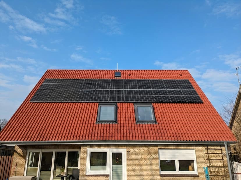 PV-Anlage auf Pfannendach - 15-50 kW