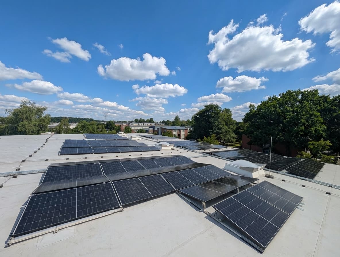 99 kW Möbelhaus Wentorf - Photovoltaikanlage